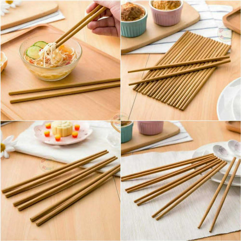10 Pairs Reusable Chopsticks